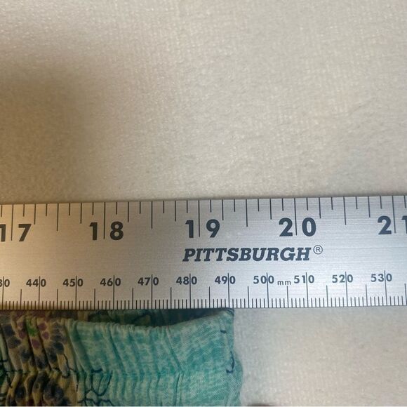 Take Two Vintage Bohemian Floral Midi Skirt Size 1X - Picture 11 of 12